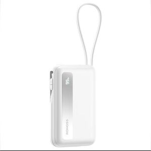 Romoss Portable Power Bank in White